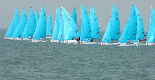 sailboats race competition