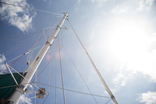 sailing mast boat