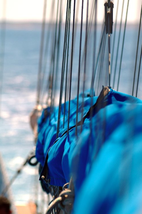 sailing  ropes  sailing boat
