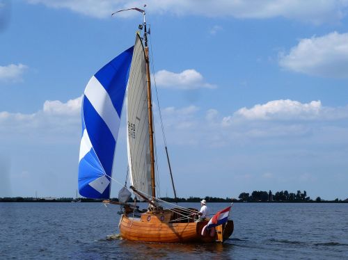 sailing boat sailing wind