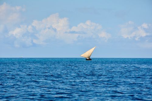 sailing boat zanzibar the indian ocean