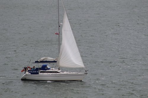 sailing boat  sailing  ocean