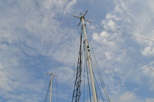 sailing boat mast sailing mast