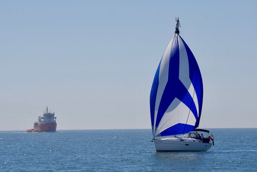 sailing boat  sea  ocean