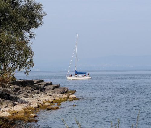 sailing boat boot lake constance