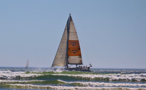 sailing boat sea ocean