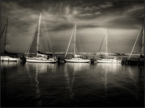 sailing boat boot baltic sea