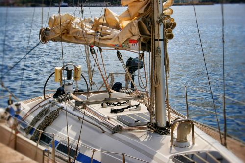 sailing boat croatia holiday