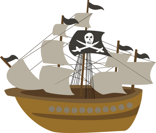 sailing ship pirate ship ship