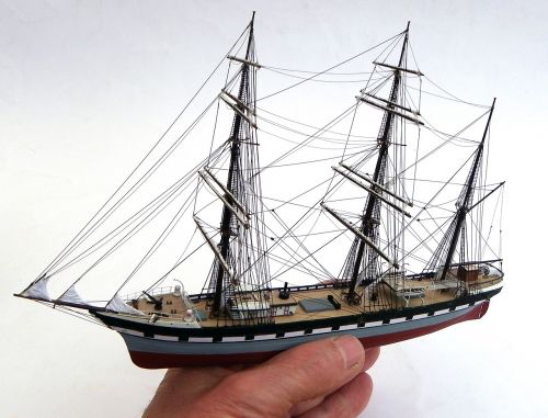 sailing ship handbuilt model