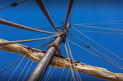 sailing vessel mast sail