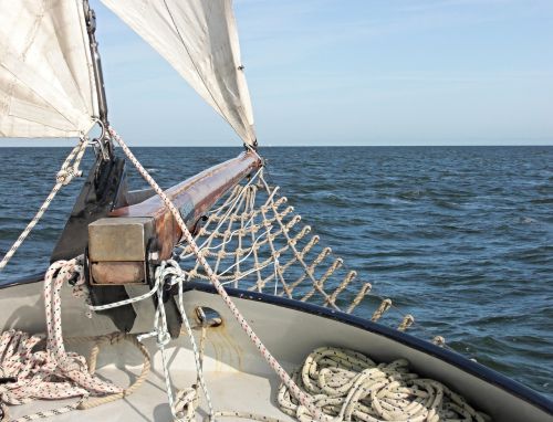 sailing vessel jib boom kluver network