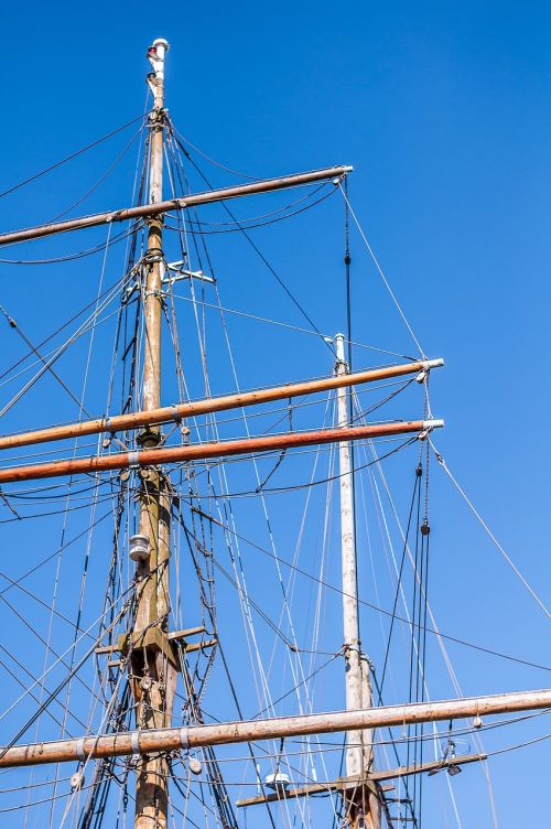 sailing vessel mast sailing boat