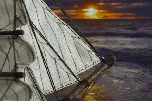sailing vessel  boat  mast for sailing