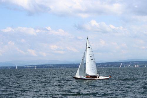 sailing vessel sail water