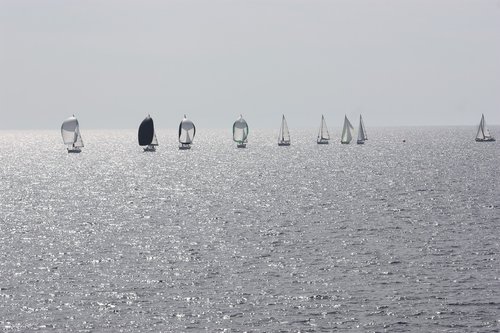 sails  sea  water