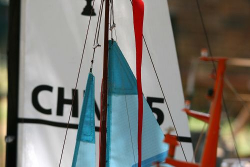 Sails And Masts Of Model Boats