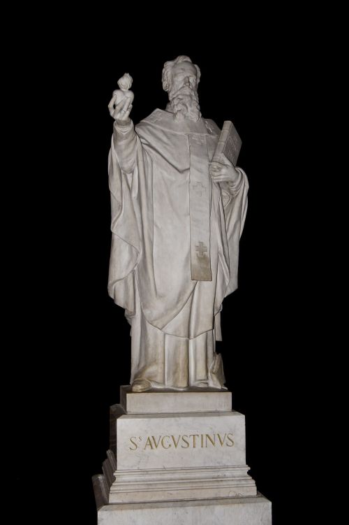 saint augustine statue sculpture
