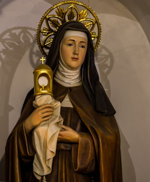saint claire of assisi catholic saint
