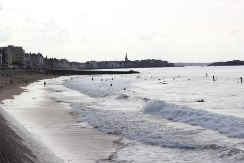 saint malo sea beach