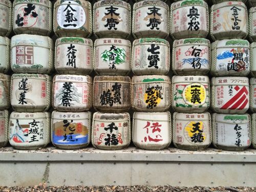 sake tokyo wall
