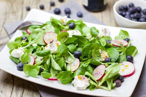 salad spring radishes