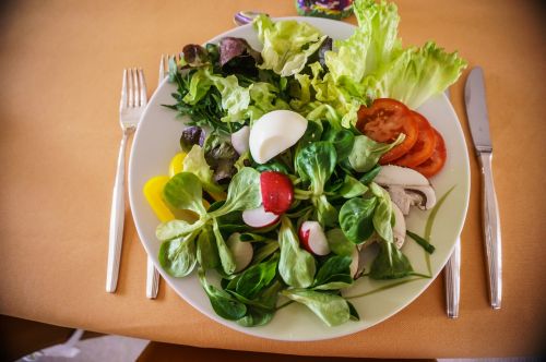 salad food meal