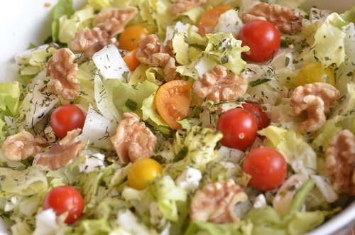 salad  vital substances  alkaline diet