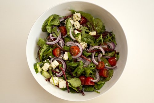 salad  mat  vegetables