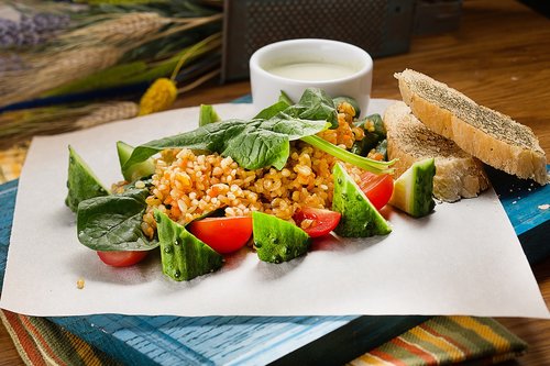 salad  food  plate
