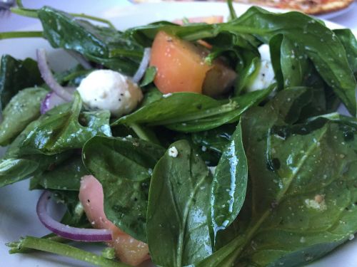 salad spinach food