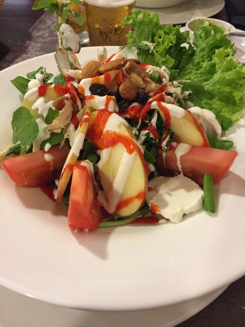 salad plate snacks summer food