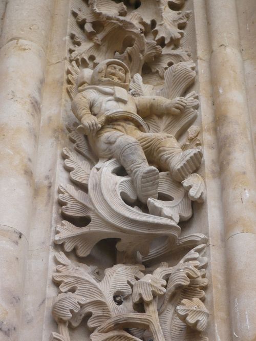 cathedral salamanca bas relief
