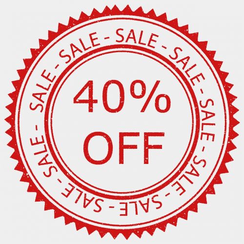 sale reduction discount