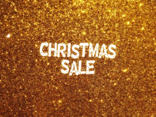 sale christmas glitter