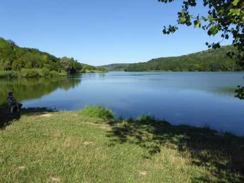 sálkai fishing lake autumn