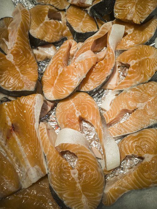 salmon  slice  omega3