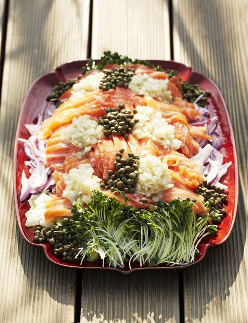 salmon salad salad camping food