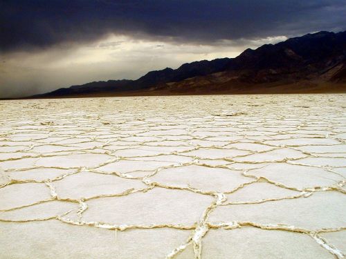 salt flats landscape