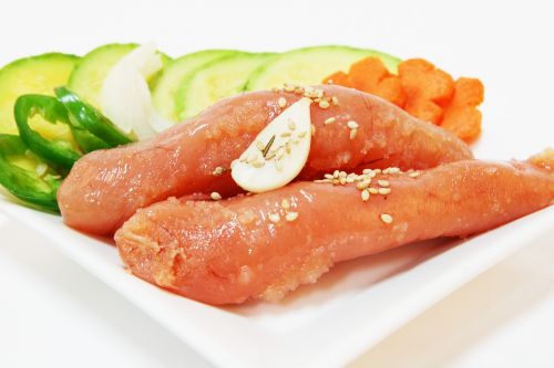salted mentaiko side dish