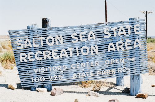 salton sea sign