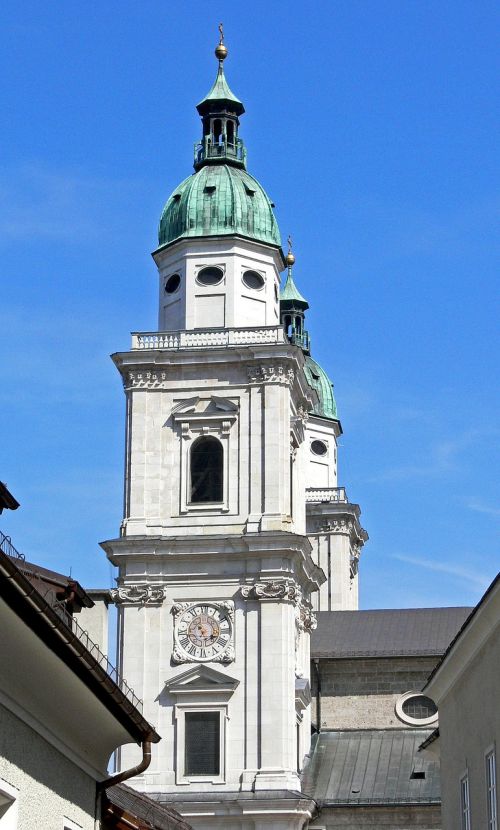 salzburg dom dom' church tower