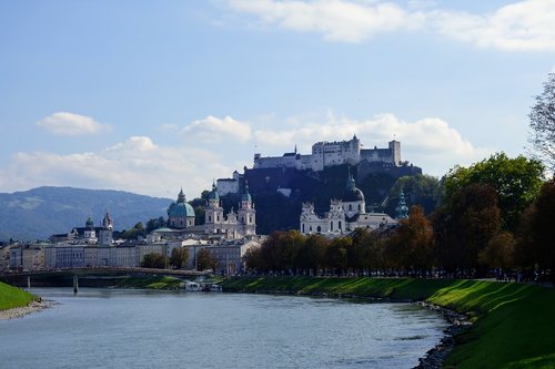 salzburg  austria  fortress
