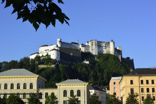 salzburg austria hohensalzburg fortress