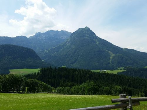 salzburger land mountains austria