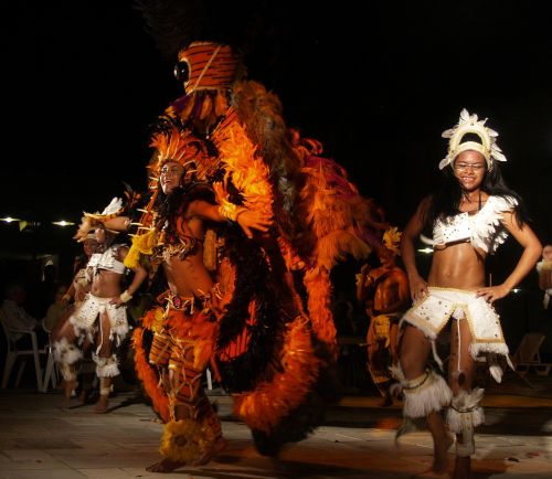 samba dancer persons