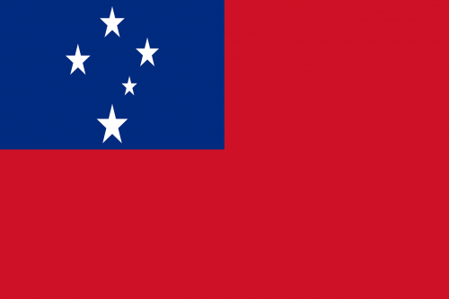 samoa flag national flag