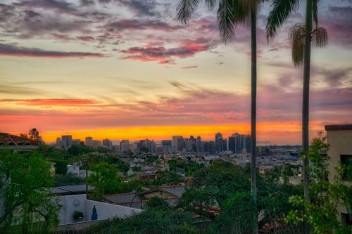 san diego morning sunrise