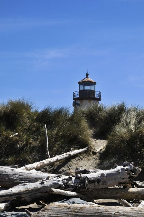 San Dunes And Lighthouse