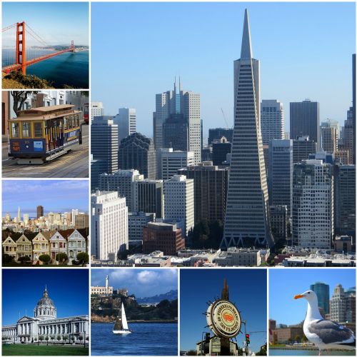 san francisco photo collage collage